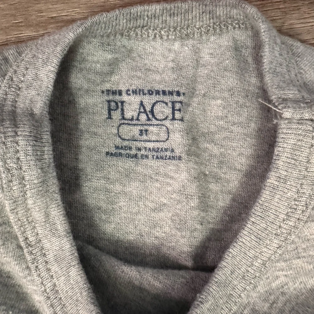 The Children's Place Light Gray Knit Sweater